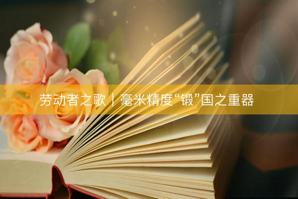 劳动者之歌｜毫米精度“锻”国之重器 