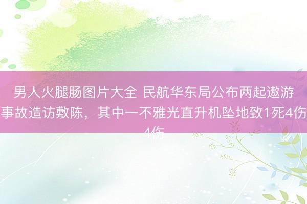 男人火腿肠图片大全 民航华东局公布两起遨游事故造访敷陈，其中一不雅光直升机坠地致1死4伤